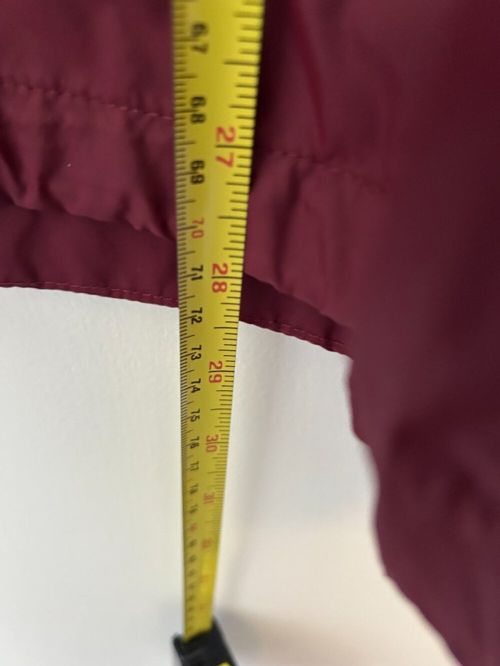 Columbia Packable Rain Jacket in Burgundy 2X - Picture 10 of 14